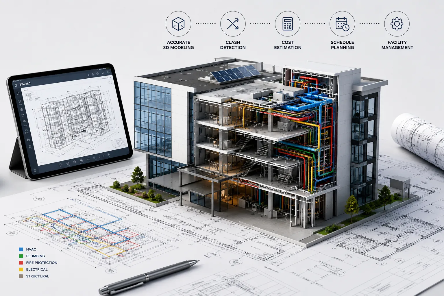 Construction BIM Model